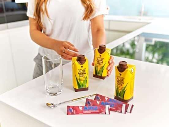 نحوه مصرف نوشیدنی آلوورا مینی فوراور